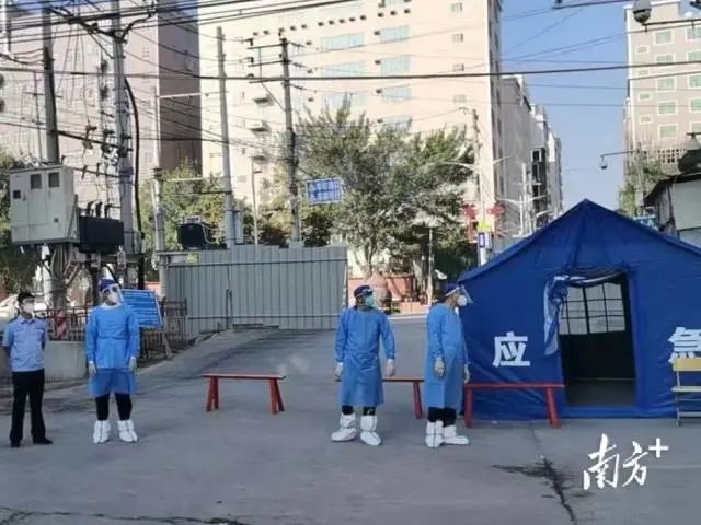 卡口值守。 图片