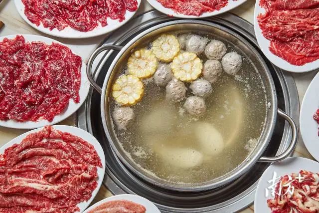 牛肉火锅等潮汕美食被广大食客所喜爱。资料图。 南方+ 张晓宜 拍摄 图片